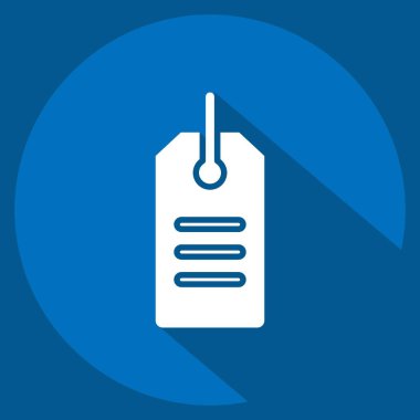 Simge İndirimi. Kara Cuma sembolüyle ilgili. Alışveriş. Basit resimleme