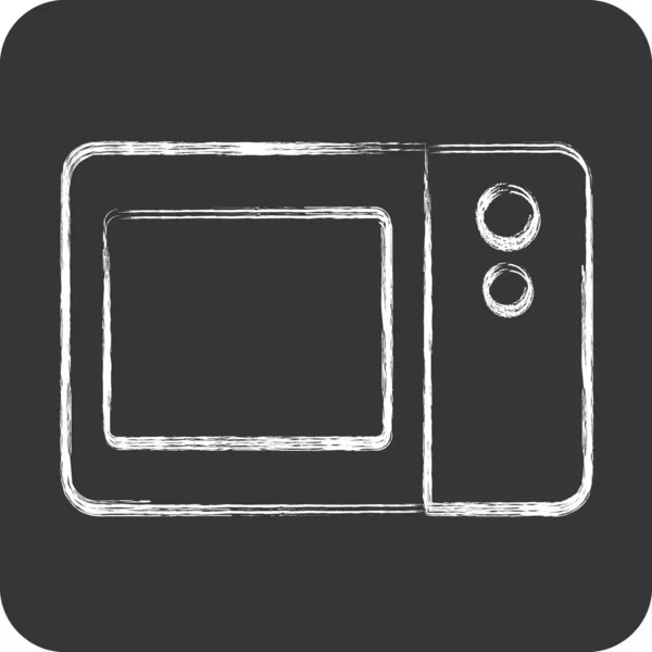 Icon Electronic Související Symbolem Černý Pátek Nakupování Jednoduchá Ilustrace — Stockový vektor