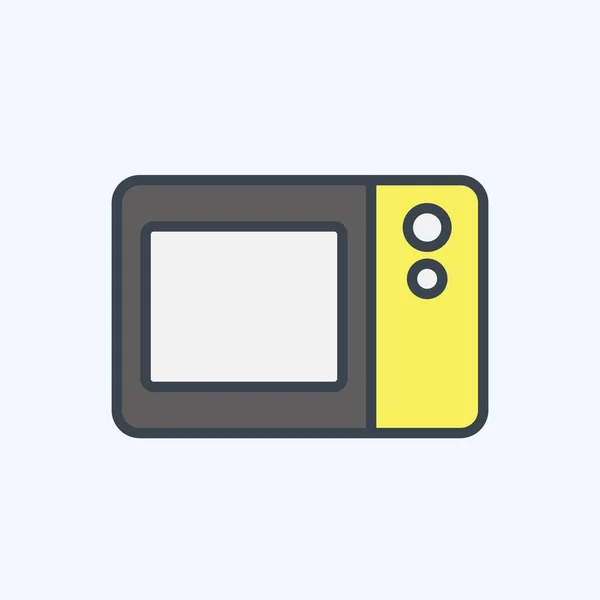 Icon电子 与黑色星期五标志有关 简单的例子 — 图库矢量图片