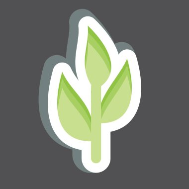 ABD 'de Icon Made. CBD yağ sembolüyle ilgili. Basit dizayn edilebilir. Basit resimleme