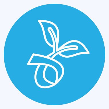 Simge% 100 organik. CBD yağ sembolüyle ilgili. Basit dizayn edilebilir. Basit resimleme