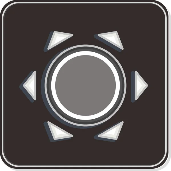 Icon Made Industrial Hemp Související Symbolem Cbd Oil Jednoduchý Design — Stockový vektor