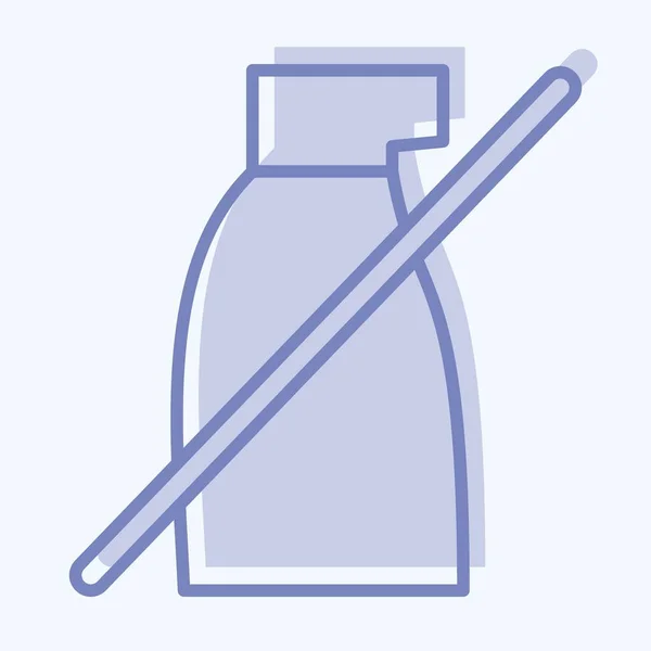 Icon Pestisides Relacionado Con Símbolo Cbd Oil Diseño Simple Editable — Vector de stock