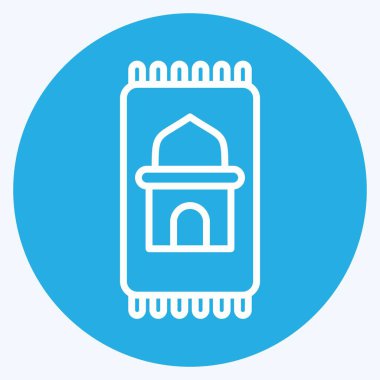 Simge Duası Mat. Kurban bayramı sembolüyle ilgili. İslami. ramadhan. Basit resimleme