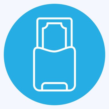 Simge Para. Kurban bayramı sembolüyle ilgili. İslami. ramadhan. Basit resimleme