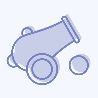 Simge Canon. Kurban bayramı sembolüyle ilgili. İslami. ramadhan. Basit resimleme