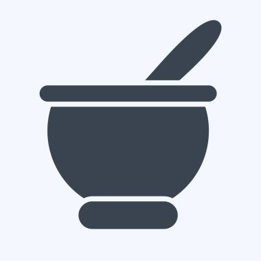 Simge Ye. Kurban bayramı sembolüyle ilgili. İslami. ramadhan. Basit resimleme