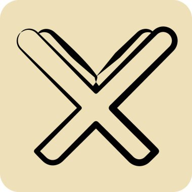 Kurban Bayramı sembolü ile ilgili ikon Kuran 2. Kabartma tarzı. İslami. ramadhan. Basit resimleme