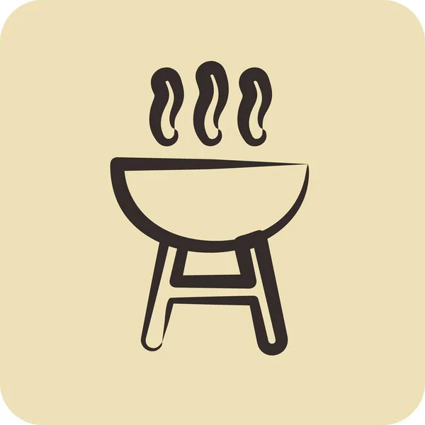 İkon Izgara. Eğitim sembolü için uygun. El çizimi tarzı. Basit dizayn edilebilir. dizayn şablonu