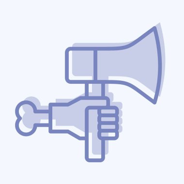 Simge Baltası. Cadılar Bayramı sembolüyle ilgili. İki ton stili. Basit dizayn edilebilir. Basit resimleme