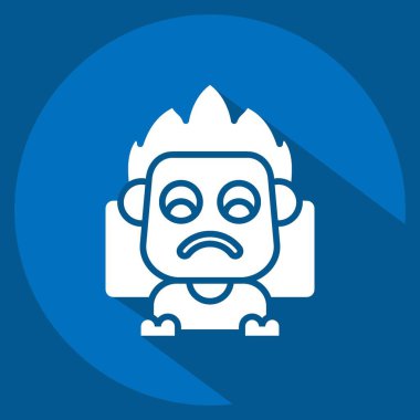 Simge Kabusu. Cadılar Bayramı sembolüyle ilgili. Uzun gölge tarzı. Basit dizayn edilebilir. Basit resimleme