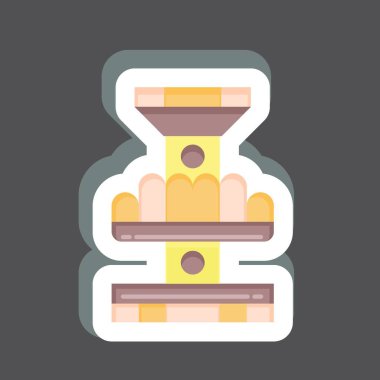 Çıkartma Kulesi. Lunapark sembolüyle ilgili. Basit dizayn edilebilir. Basit resimleme