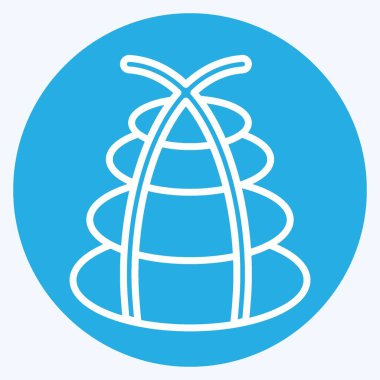 Simge Saf Çay. Tea sembolüyle ilgili. Mavi gözlü. Basit dizayn edilebilir. Basit bir çizim. yeşil çay