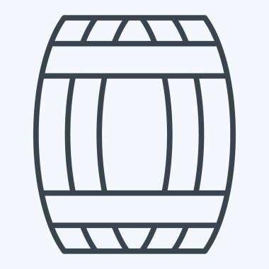 Icon Fıçısı. Kelt sembolüyle ilgili. Sıra tarzı. Basit dizayn edilebilir. Basit resimleme