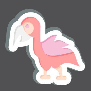 Etiket Hayvanı. Tarih öncesi sembolle ilgili. Basit dizayn edilebilir. Basit resimleme