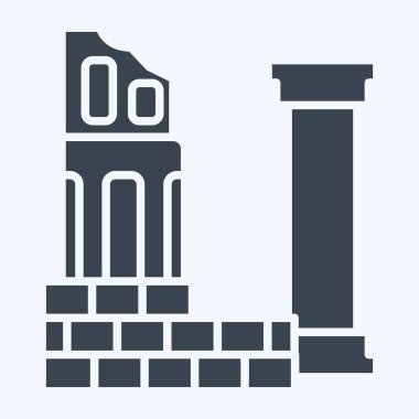 Simge Uygarlığı. Tarih öncesi sembolle ilgili. Kabartma tarzı. Basit dizayn edilebilir. Basit resimleme