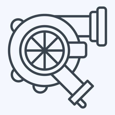 Simge Turbo. Yarış sembolüyle ilgili. Sıra tarzı. Basit dizayn edilebilir. Basit resimleme