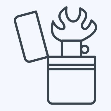 Icon Pyromania. Bağımlılık Sözlüğü sembolüyle ilgili. Sıra tarzı. Basit dizayn edilebilir. Basit resimleme