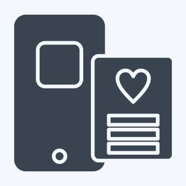 Simge Sosyal Medya. Bağımlılık Sözlüğü sembolüyle ilgili. Kabartma tarzı. Basit dizayn edilebilir. Basit resimleme