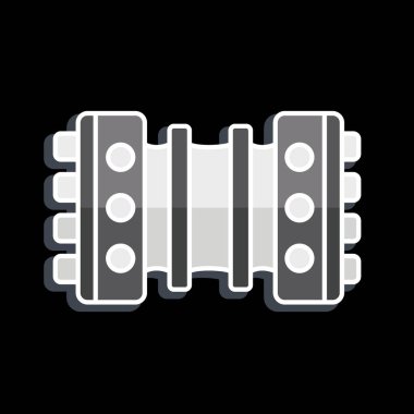 Simge Bandoneon. Arjantin sembolüyle ilgili. Parlak bir stil. Basit dizayn edilebilir. Basit resimleme