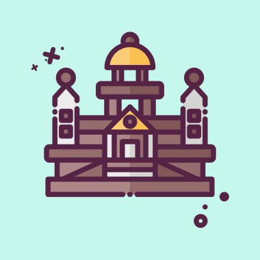 Simge Parlamentosu. Arjantin sembolüyle ilgili. MBE tarzı. Basit dizayn edilebilir. Basit resimleme