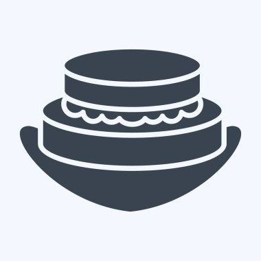 Simge Patty. Arjantin sembolüyle ilgili. Kabartma tarzı. Basit dizayn edilebilir. Basit resimleme