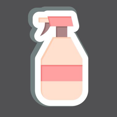 Çıkartma Temizleme seti. Yedek Parça sembolüyle ilgili. Basit dizayn edilebilir. Basit resimleme