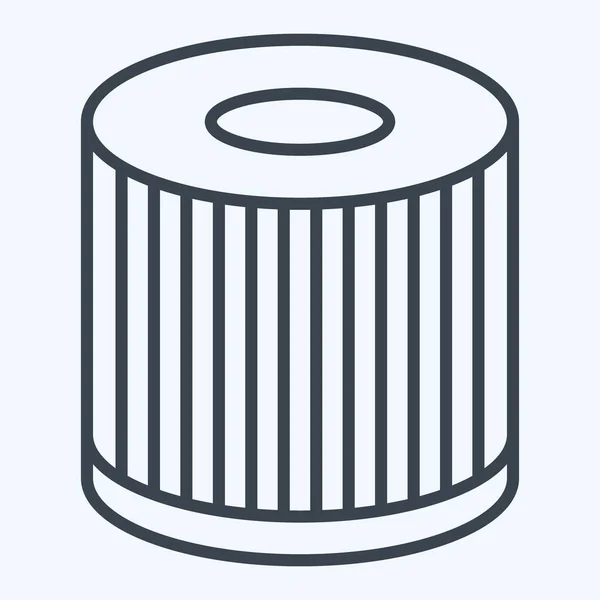 Simge Filtresi. Yedek Parça sembolüyle ilgili. Sıra tarzı. Basit dizayn edilebilir. Basit resimleme