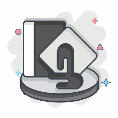 Simge Bal Reçeli. Apiary sembolüyle ilgili. Çizgi roman. Basit dizayn edilebilir. Basit resimleme