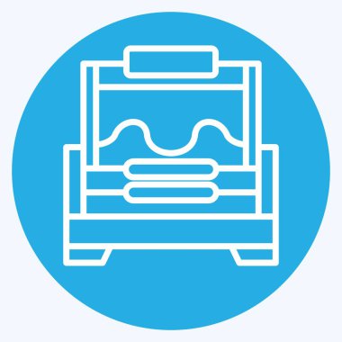 Simge Kuluçkası. Apiary sembolüyle ilgili. Mavi gözlü. Basit dizayn edilebilir. Basit resimleme