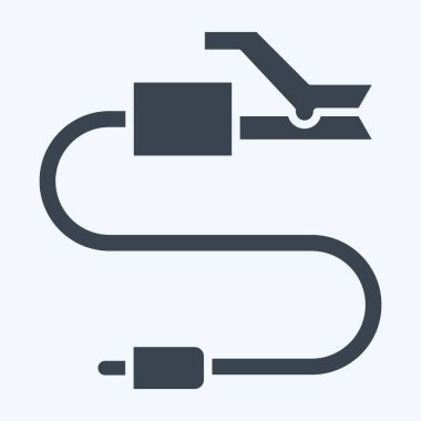 Kaynak Malzemeleri Sembolü ile ilgili Simge Elektro Holder 1. Kabartma tarzı. Basit dizayn edilebilir. Basit resimleme