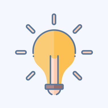 Simge Çözümü. İş Analizi sembolüyle ilgili. Karalama stili basit tasarım düzenlenebilir. Basit resimleme