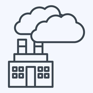 Simgesel karbondioksit. Biyokimya sembolüyle ilgili. Sıra tarzı. Basit dizayn edilebilir. Basit resimleme