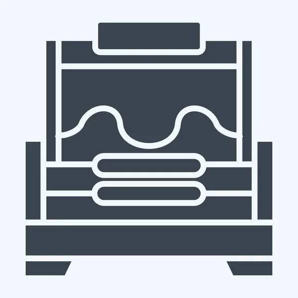 Icon Brood Relacionado Com Símbolo Apiary Estilo Glifo Design Simples — Vetor de Stock