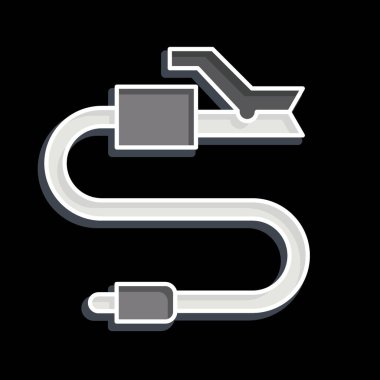 Kaynak Malzemeleri Sembolü ile ilgili Simge Elektro Holder 1. Parlak bir stil. Basit dizayn edilebilir. Basit resimleme