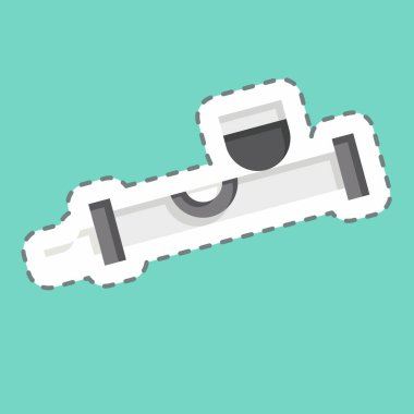 Çıkartma hattı Tütün Borusu 'nu kesti. Yerli halk sembolüyle ilgili. Basit dizayn edilebilir. Basit resimleme