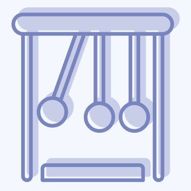 Simge Fiziği. Biyokimya sembolüyle ilgili. İki ton stili. Basit dizayn edilebilir. Basit resimleme