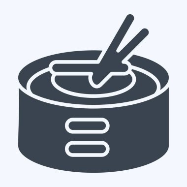 Icon Amok. Kamboçya sembolüyle ilgili. Kabartma tarzı. Basit dizayn edilebilir. Basit resimleme