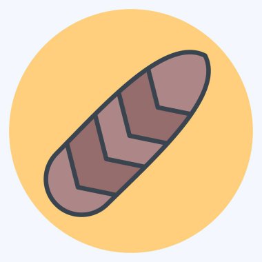 Simge Tüyü. Amerikan Yerli Sembolü ile ilgili. renk arkadaşı stili. Basit dizayn edilebilir. Basit resimleme