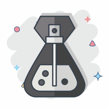 Simge parfümü. Suudi Arabistan sembolüyle ilgili. Çizgi roman. Basit dizayn edilebilir. Basit resimleme