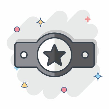 Ödül sembolü ile ilgili 3. Simge Ödülü. Çizgi roman. Basit dizayn edilebilir. Basit resimleme