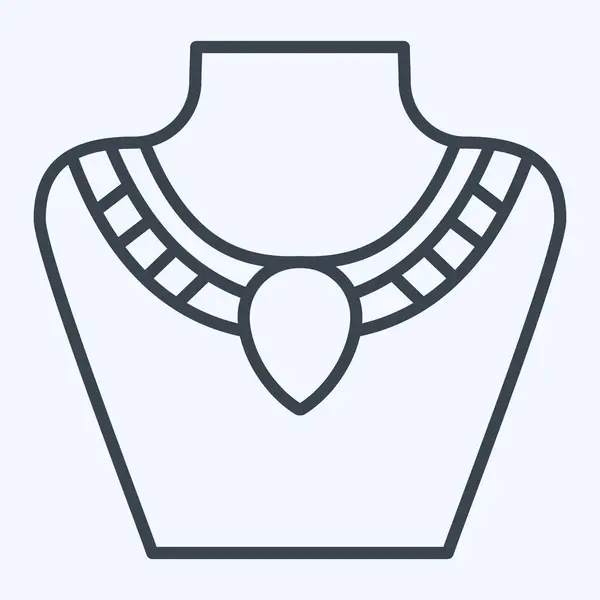 Icon Ornament Related Saudi Arabia Symbol Line Style Simple Design — Stock Vector