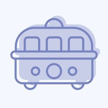 Icon Yogurt Maker. suitable for Kitchen Appliances symbol. two tone style. simple design editable. design template vector. simple illustration