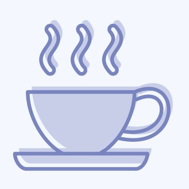 Icon Espresso. suitable for education symbol. two tone style. simple design editable. design template vector. simple illustration