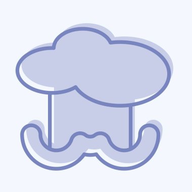 Icon Chef. suitable for education symbol. two tone style. simple design editable. design template vector. simple illustration