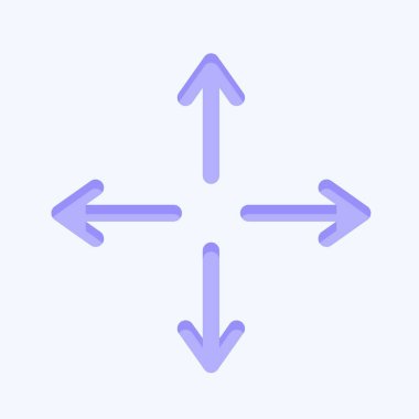 Icon Stretch. suitable for sportswear symbol. flat style. simple design editable. design template vector. simple illustration