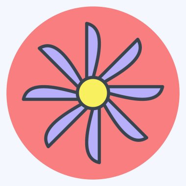 Icon Air Vents. suitable for sportswear symbol. color mate style. simple design editable. design template vector. simple illustration