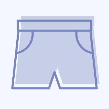 Icon Sports. suitable for Summer symbol. two tone style. simple design editable. design template vector. simple illustration