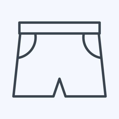 Icon Sports. suitable for Summer symbol. line style. simple design editable. design template vector. simple illustration
