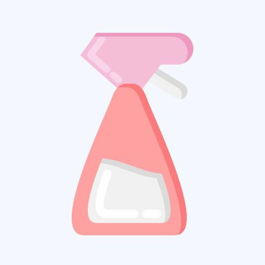Icon Spray Bottle. suitable for Garden symbol. flat style. simple design editable. design template vector. simple illustration